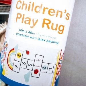 NWT kids hopscotch rug